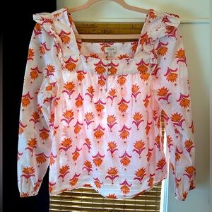 Reimagined by J. Crew 100% cotton floral
Blouse